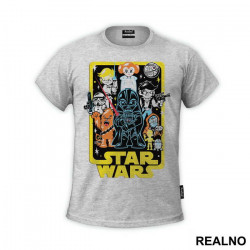 Cartoon - Star Wars - Majica