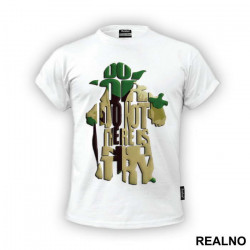 Yoda In Quote - Star Wars - Majica
