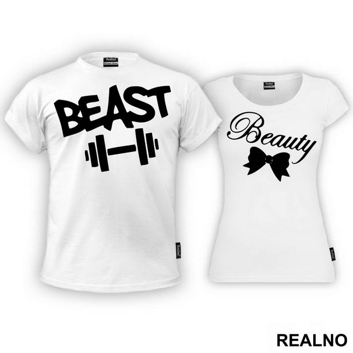 Beauty And The Beast - Majice za parove