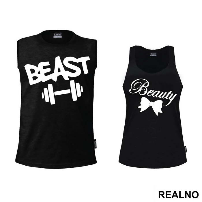 Beauty And The Beast - Majice za parove