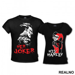 Her Joker, His Harley - Majice za parove