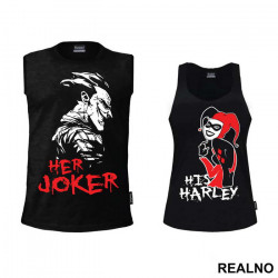 Her Joker, His Harley - Majice za parove