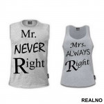 Mr. And Mrs. Right - Majice za parove