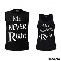 Mr. And Mrs. Right - Majice za parove Mr. And Mrs. Right - Majice za parove