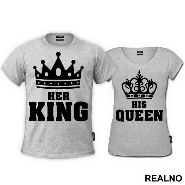 King And Queen - Majice za parove