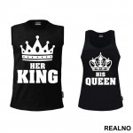 King And Queen - Majice za parove