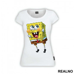 Looking Up - Sundjer Bob - Sponge Bob - Crtani Filmovi - Majica