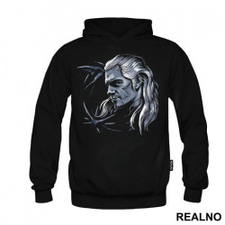 Geralt Head With Symbols - The Witcher - Duks