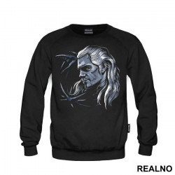 Geralt Head With Symbols - The Witcher - Duks