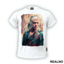 Geralt Painting - The Witcher - Majica