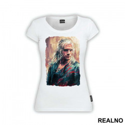 Geralt Painting - The Witcher - Majica