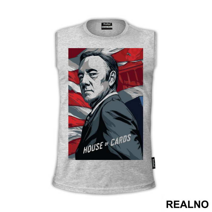 Francis Underwood Creased - House Of Cards - Majica