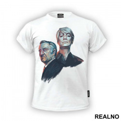 Francis And Claire Art - House Of Cards - Majica