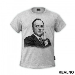 Frank Undrewood Portrait - House Of Cards - Majica