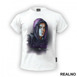 Purple Portrait - Mr. Robot - Majica