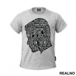 Quotes In Elliot Aldersons Head - Mr. Robot - Majica