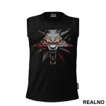 Iron Wolf Head Logo - The Witcher - Majica