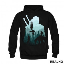 On The Horse In The Wild - Witcher - Duks