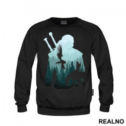 On The Horse In The Wild - Witcher - Duks