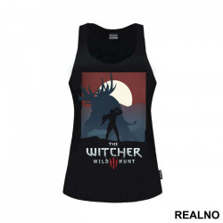 Fight Under The Full Moon - Witcher - Majica