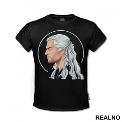 Geralt With His Eyes Closed - The Witcher - Majica