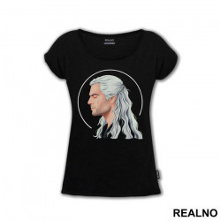 Geralt With His Eyes Closed - The Witcher - Majica