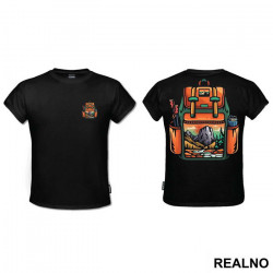 Nature Backpack - Planinarenje - Kampovanje - Priroda - Majica