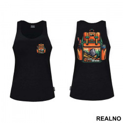 Nature Backpack - Planinarenje - Kampovanje - Priroda - Majica