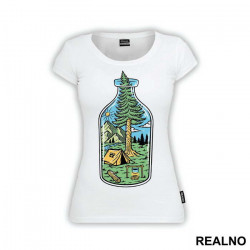 Nature In A Bottle - Planinarenje - Kampovanje - Priroda - Nature - Majica