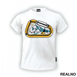 The Wild In A Keychain Beaner - Planinarenje - Kampovanje - Priroda - Nature - Majica