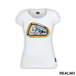 The Wild In A Keychain Beaner - Planinarenje - Kampovanje - Priroda - Nature - Majica