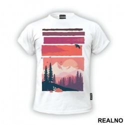 Shades Of Nature - Planinarenje - Kampovanje - Priroda - Majica