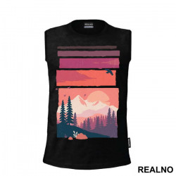 Shades Of Nature - Planinarenje - Kampovanje - Priroda - Majica