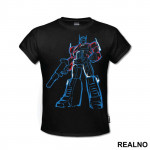 Optimus Prime Colorful Outline - Transformers - Majica