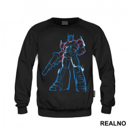Optimus Prime Colorful Outline - Transformers - Duks