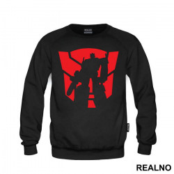 Autobot Prime - Red Silhouette - Transformers - Duks Autobot Prime - Red Silhouette - Transformers - Duks