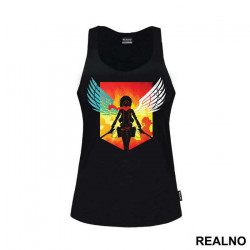 Mikasa With Wings - Attack On Titan - Majica