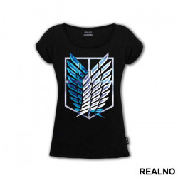 The Survey Corps Logo - Attack On Titan - Majica