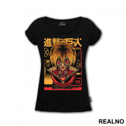 Female Titan - Attack On Titan - Majica