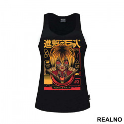 Female Titan - Attack On Titan - Majica