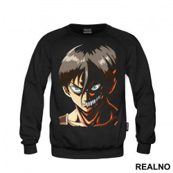 Half Face Eren - Attack On Titan - Duks