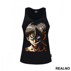 Half Face Eren - Attack On Titan - Majica