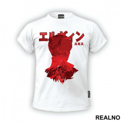 Erwin Smith Red Double Exposure - Attack On Titan - Majica