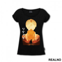 Levi vs Beast Titan - Attack On Titan - Majica