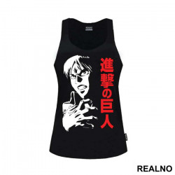 Eren Yeger About To Transform - Attack On Titan - Majica