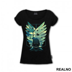 Everyone Attacking The Colossal Titan - Attack On Titan - Majica