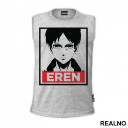 Eren Calm Portrait - Attack On Titan - Majica
