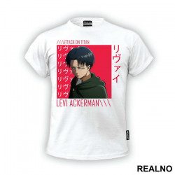 Angry Levi - Attack On Titan - Majica Angry Levi - Attack On Titan - Majica