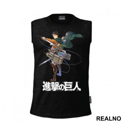 Captain Levi Standing - Attack On Titan - Majica Captain Levi Standing - Attack On Titan - Majica