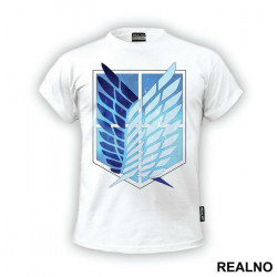 The Survey Corp Space Logo - Attack On Titan - Majica